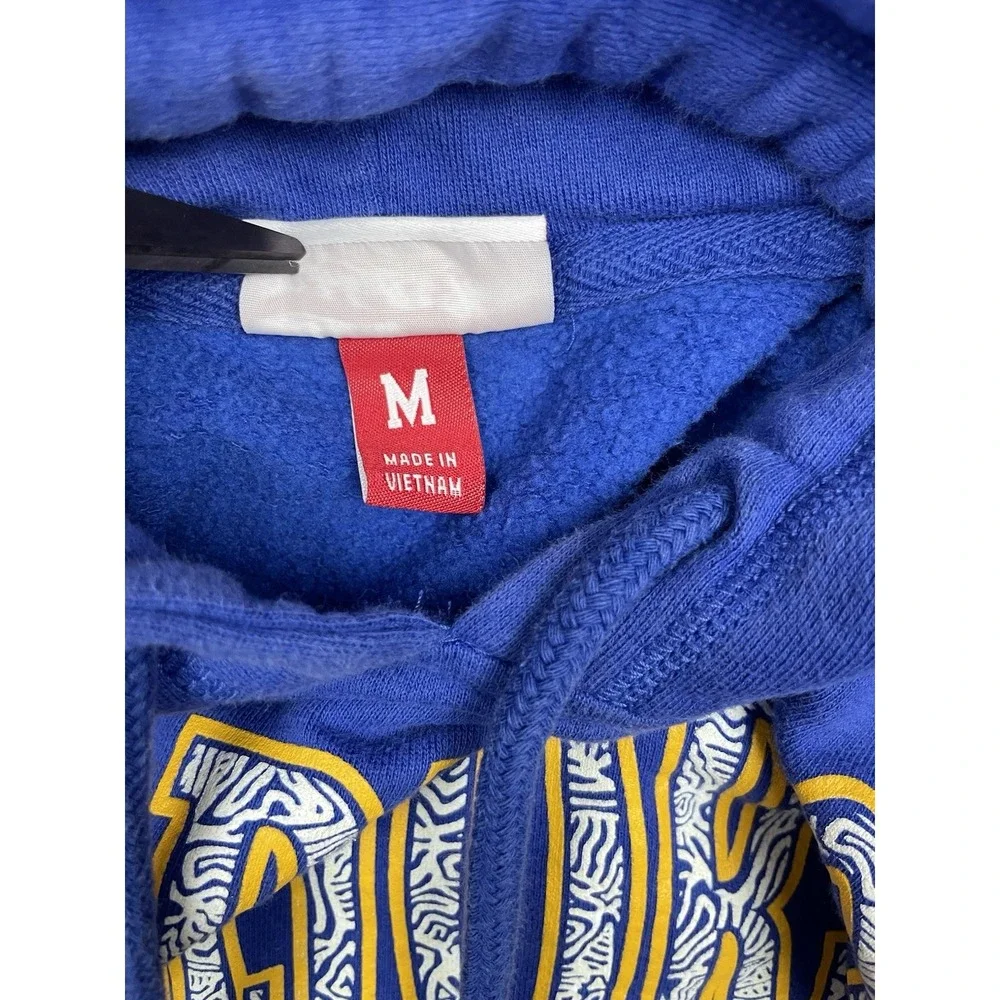 Golden‎ State Warriors Hoodie Men's Medium The City NBA Mitchell Ness Sweatshirt